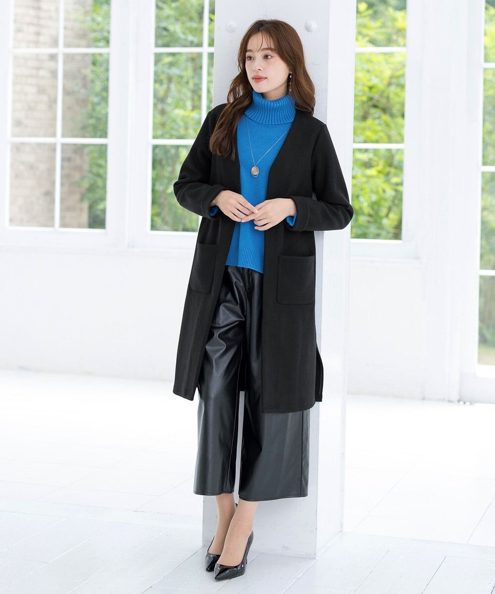 Tiaclasse 【2WAY】さらっと羽織れるFOXファーコート 