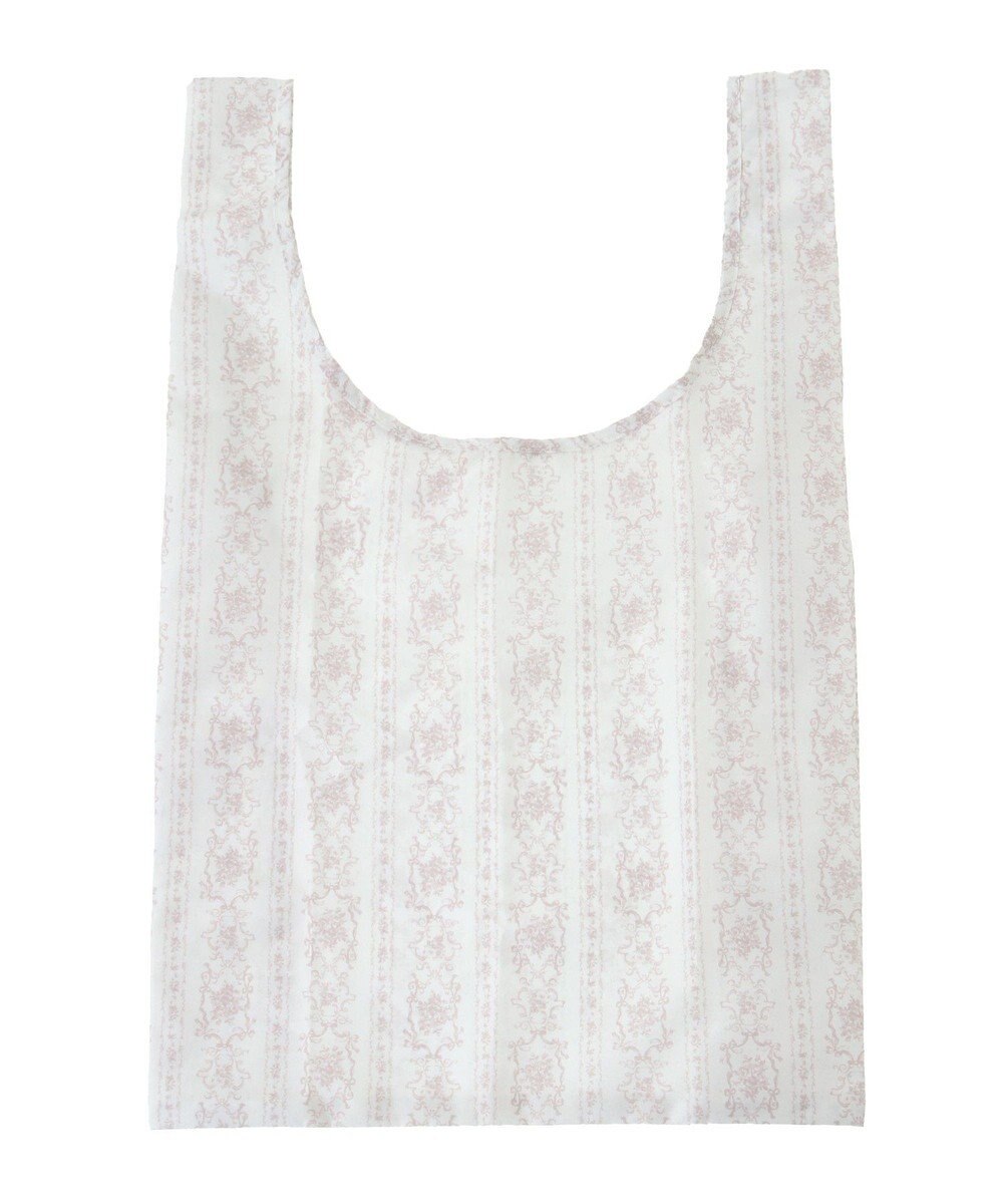 Maison de FLEUR トワルドジュイ調プリントエコバッグ 