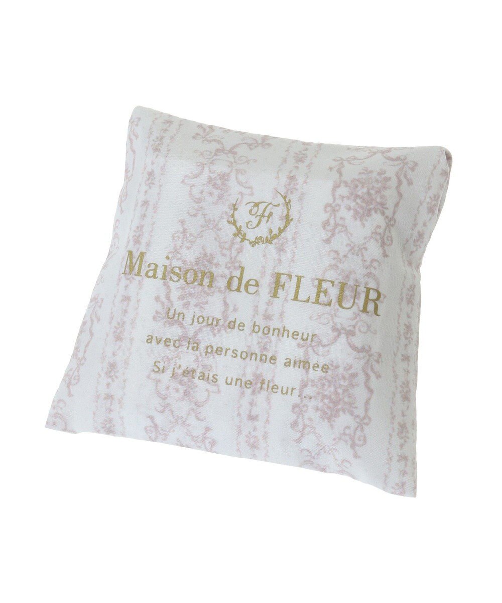 Maison de FLEUR トワルドジュイ調プリントエコバッグ 