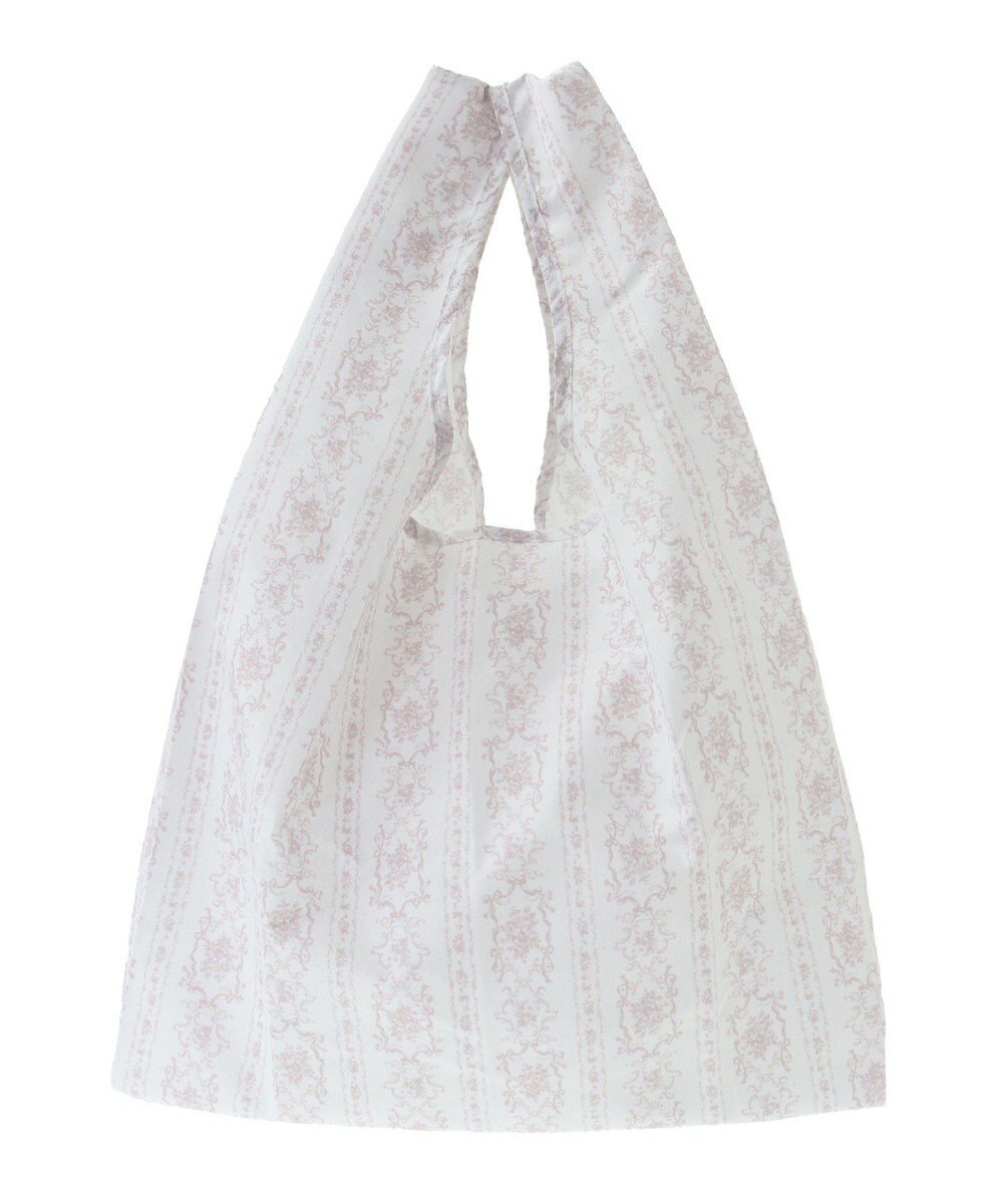 Maison de FLEUR トワルドジュイ調プリントエコバッグ 