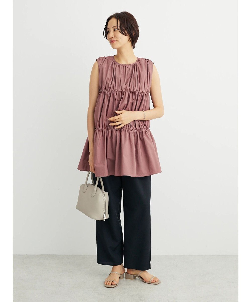 Green Parks ・ＥＬＥＮＣＡＲＥ　ＤＵＥ　ティアードノースリチュニック 