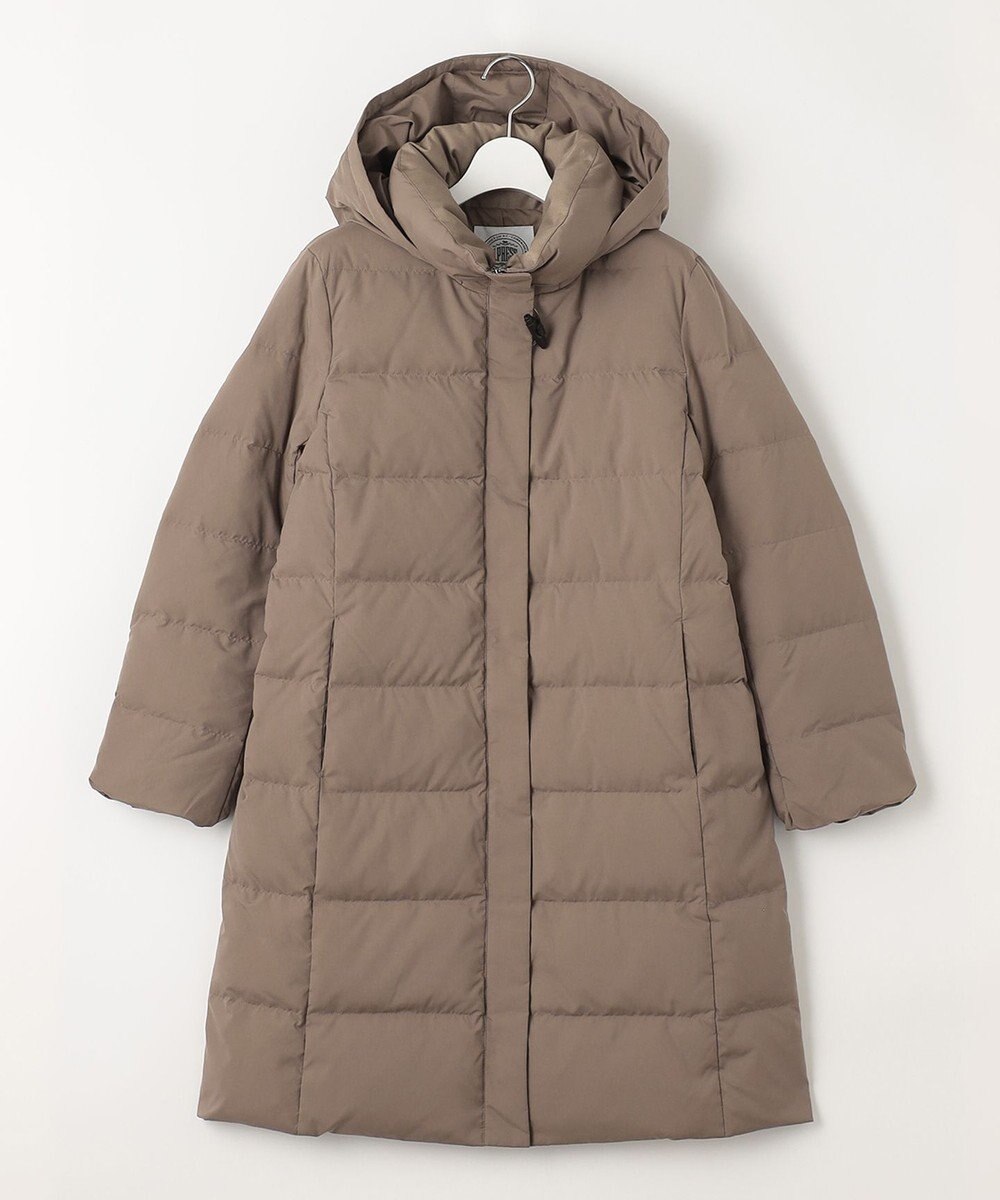 J.PRESS LADIES S ブラッシュドマルチポリ ロング ダウンコート 