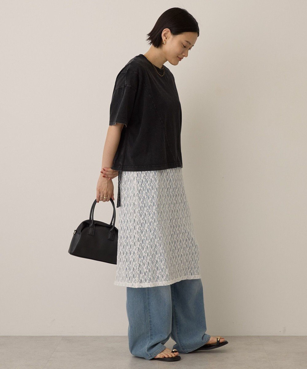 AMERICAN HOLIC ドロストピグメントショートＴシャツ 