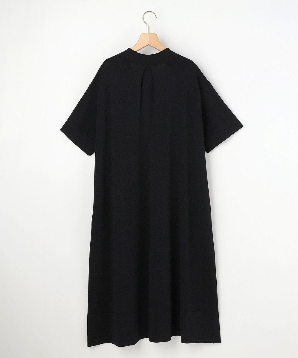 組曲 L 【先行予約】クリアストレッチスキッパーニット ワンピース 