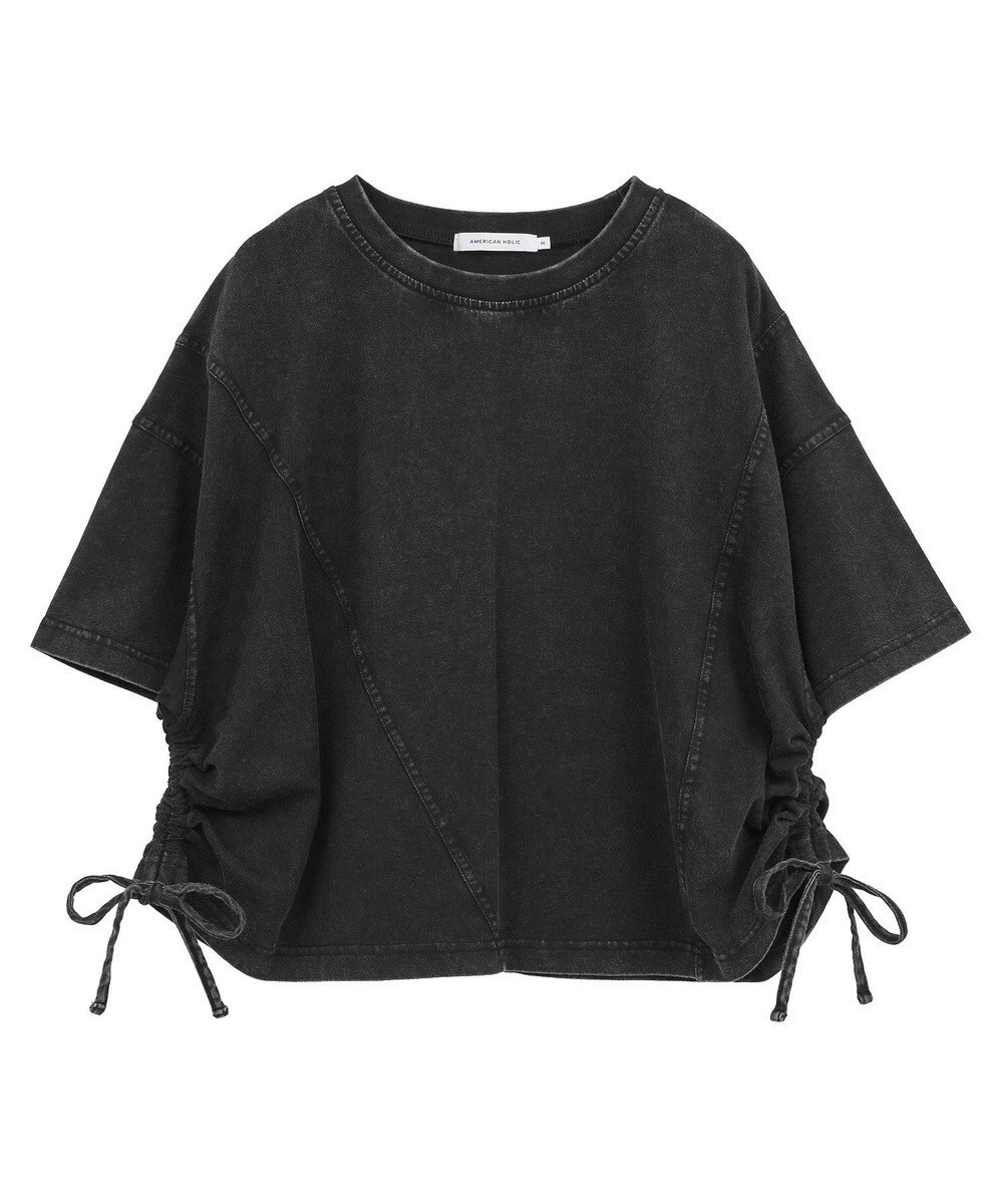 AMERICAN HOLIC ドロストピグメントショートＴシャツ 