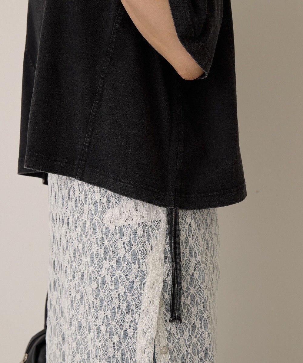 AMERICAN HOLIC ドロストピグメントショートＴシャツ 