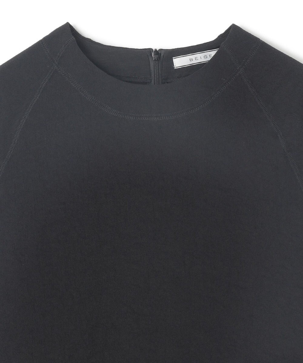 BEIGE， 【洗える】BROOM / スウェット風プルオーバードロストトップス 