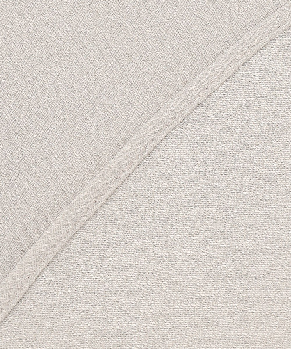 ICB 【WEB限定・洗える】BackSatinGeorgette ラッフルブラウス 