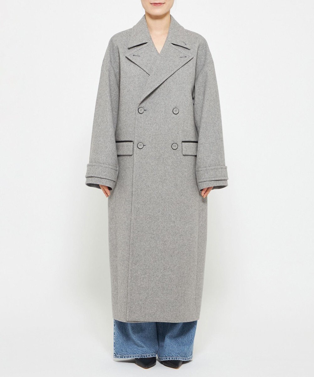 uncrave ロング チェスターコート（uncrave WHITE） 