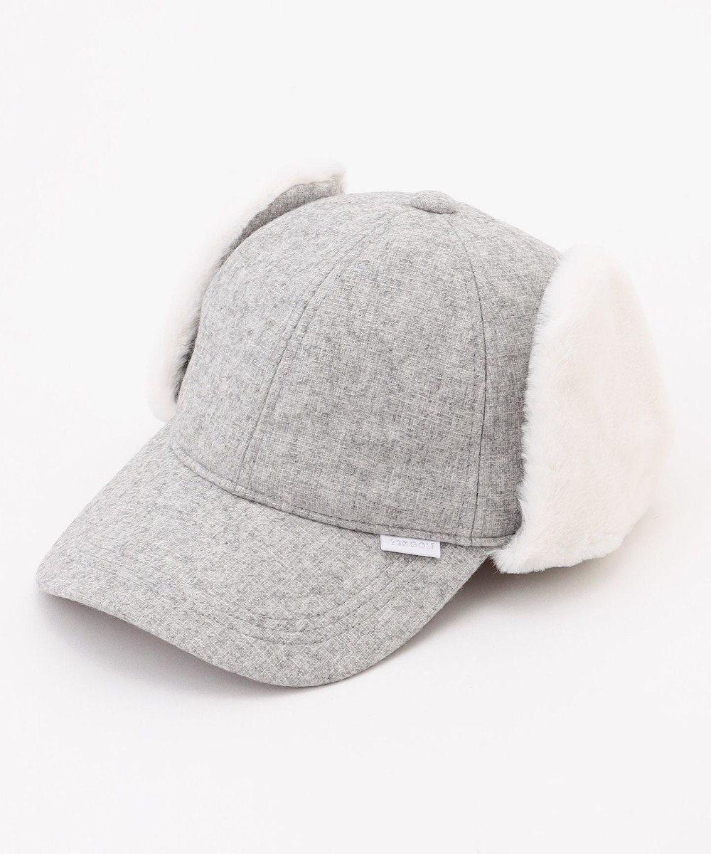 23区GOLF 【WOMEN】耳当て付きキャップ 