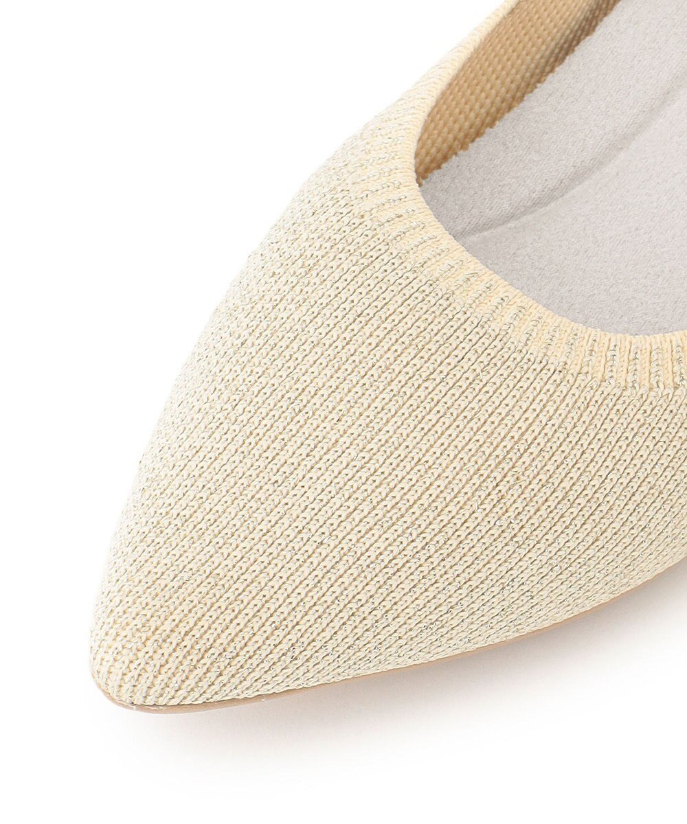 steppi 【洗える/撥水】グリッター ポインテッド パンプス 