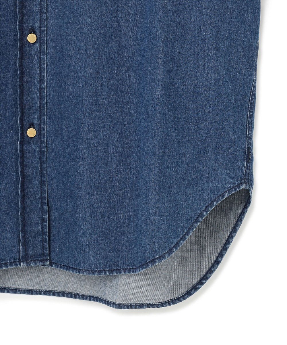 23区 【洗える】ライトダンガリー 2WAY シャツ 