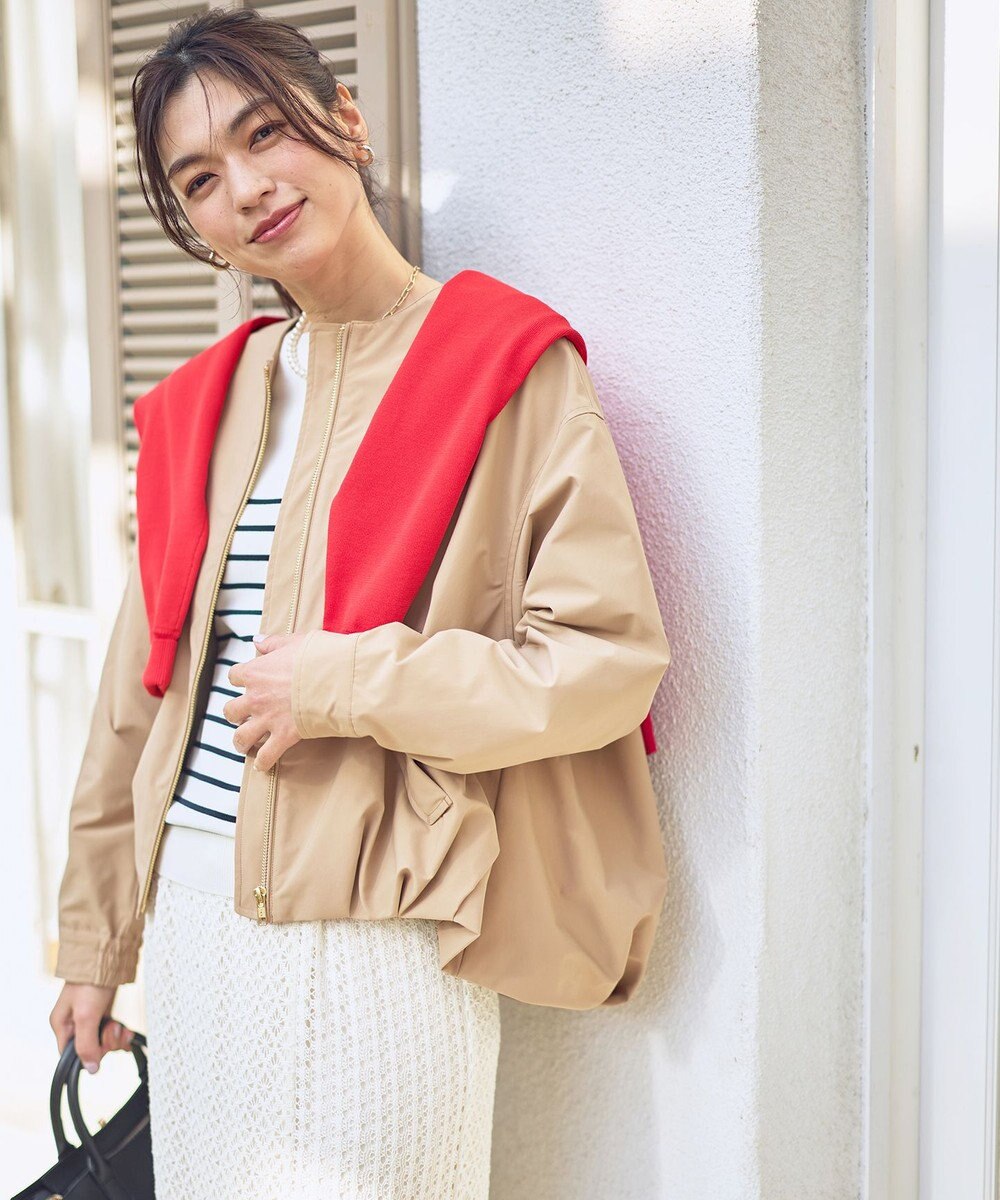 ANY L 撥水バルーンブルゾン 