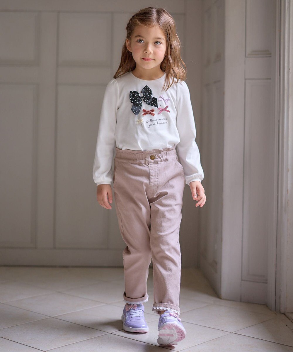 ANY KIDS リボンモチーフ Ｔシャツ 