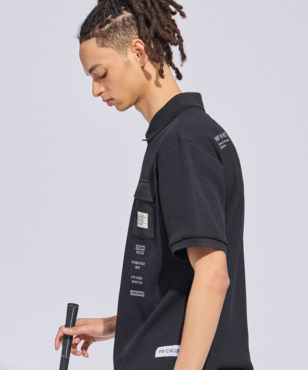 PW CIRCULUS 【MEN】ワッフルポロ 2026年モデル ゴルフ 