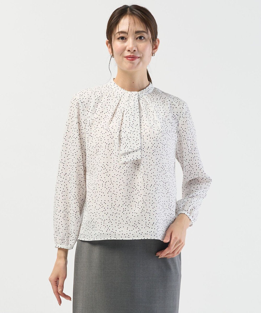 J.PRESS LADIES S 幾何プリント カットソー 