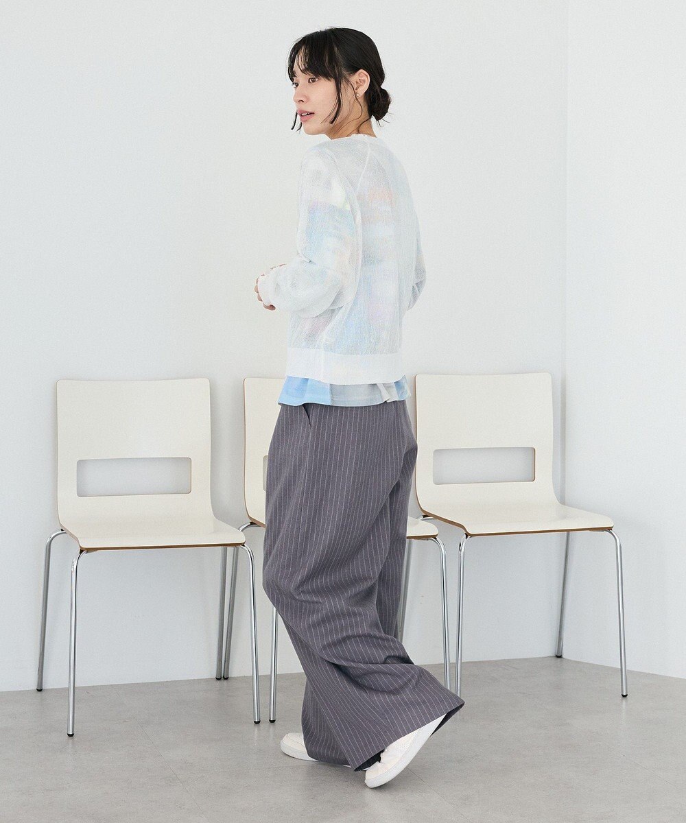 CRAFT STANDARD BOUTIQUE ジョーゼットシアーニットプルオーバー 