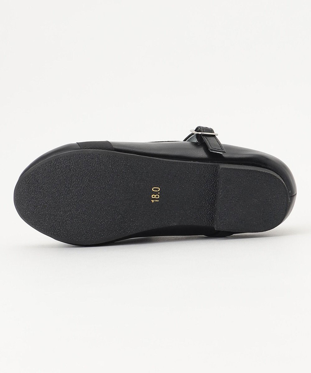 組曲 KIDS 【18-24㎝】かんたんストラップ バレエシューズ 