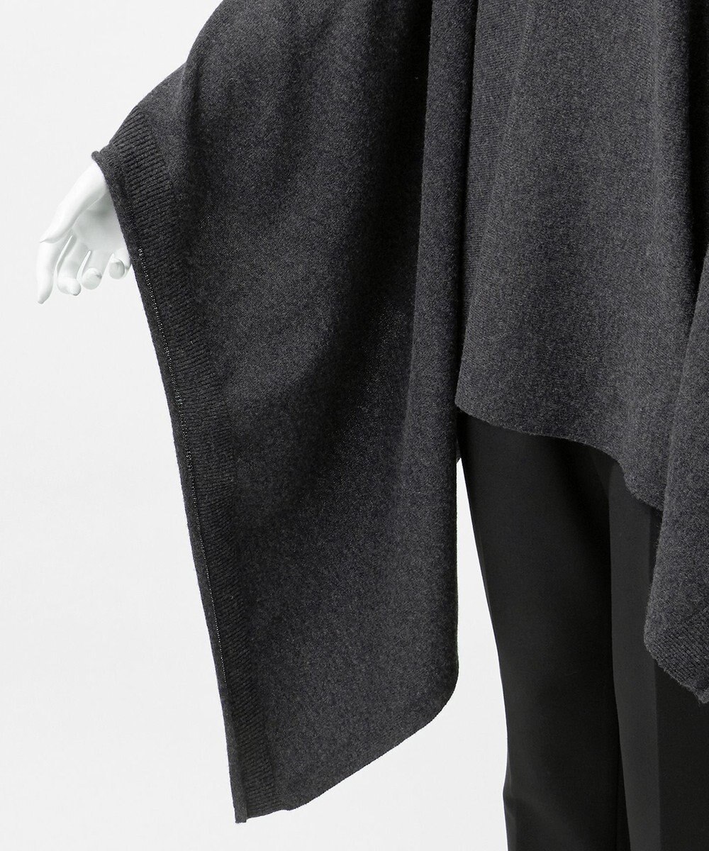 23区 【R(アール)】マイクロンメリノウール ニットケープ 