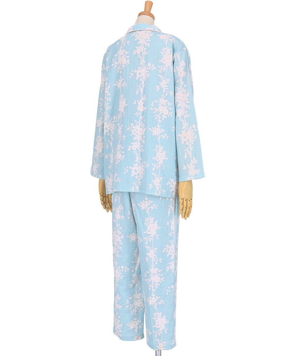 Wing パジャマ 長袖 長ズボン 綿100%(本体) レディース EP7041 ウイング／ワコール 