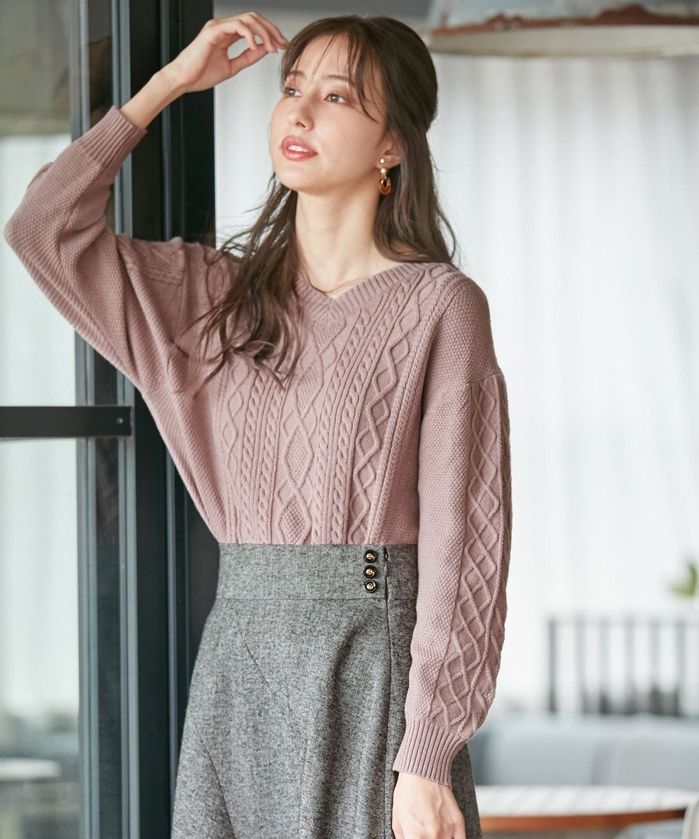 前後着用可能 2wayケーブル ニット Any Sis ファッション通販 公式通販 オンワード クローゼット 前後着用可能 2wayケーブル ニット Any Sis ファッション通販 公式通販 オンワード クローゼット