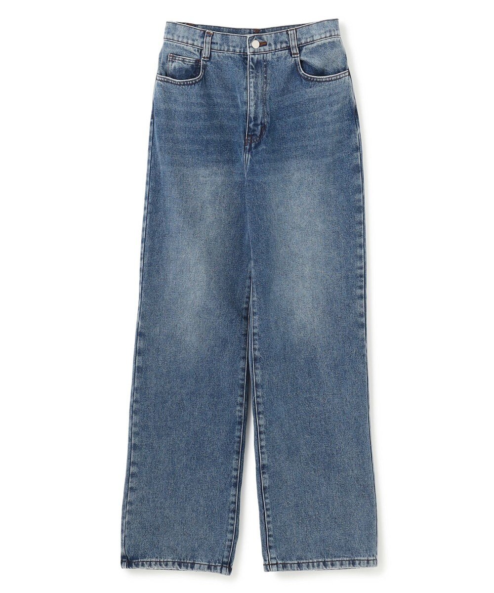 BEIGE， 【洗える】VICTOR / ワイドデニムパンツ 