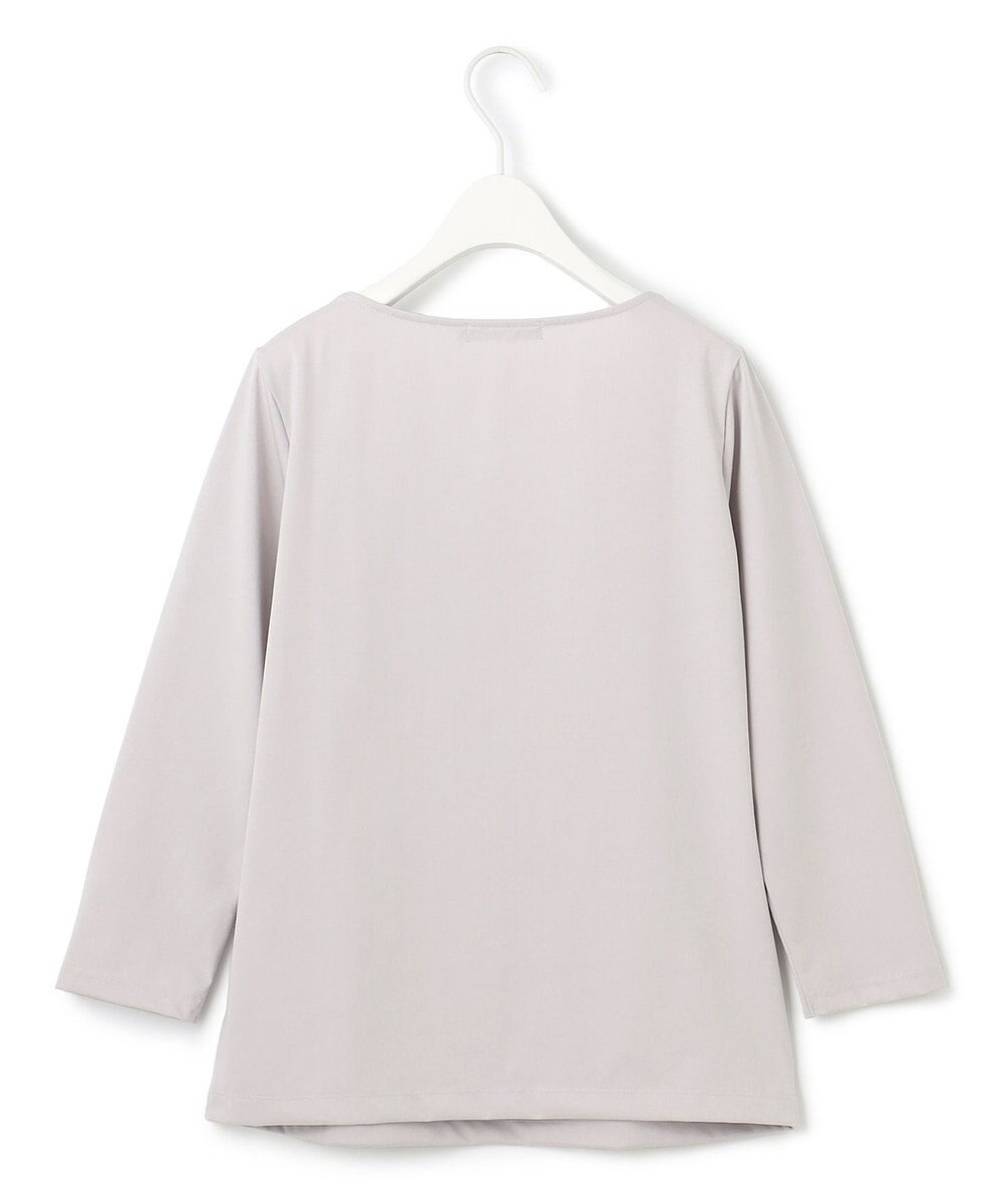 ICB 【洗える】スーペリアジャージー Uネックプルオーバー 