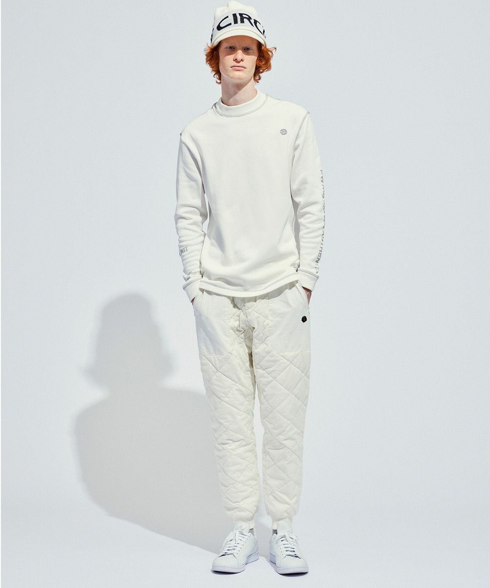 PW CIRCULUS 【裏起毛/防寒】【MEN】ステッチポイント モックネック 