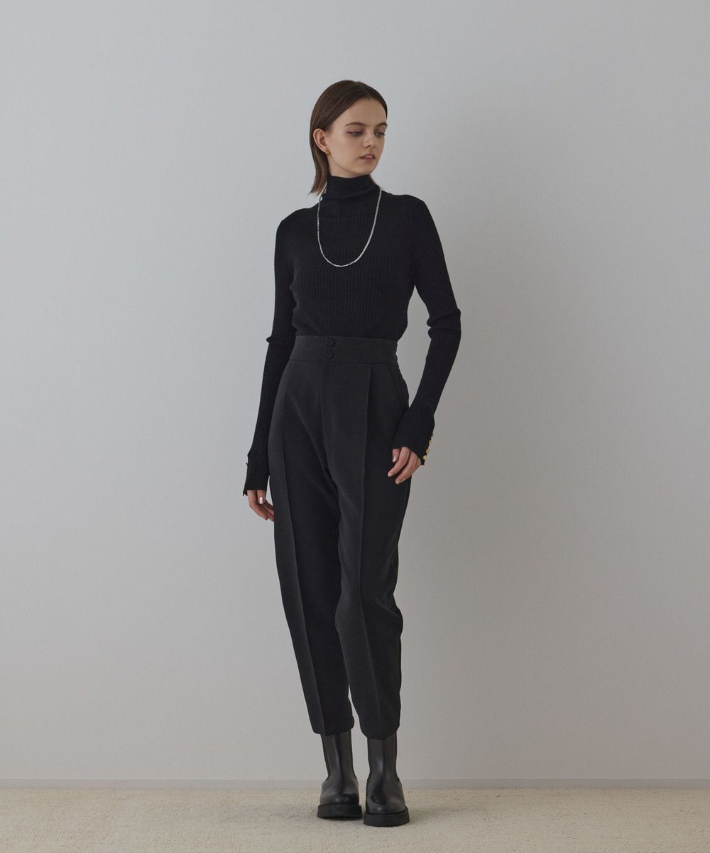 GRACE CONTINENTAL ウールハイゲージニットトップ 