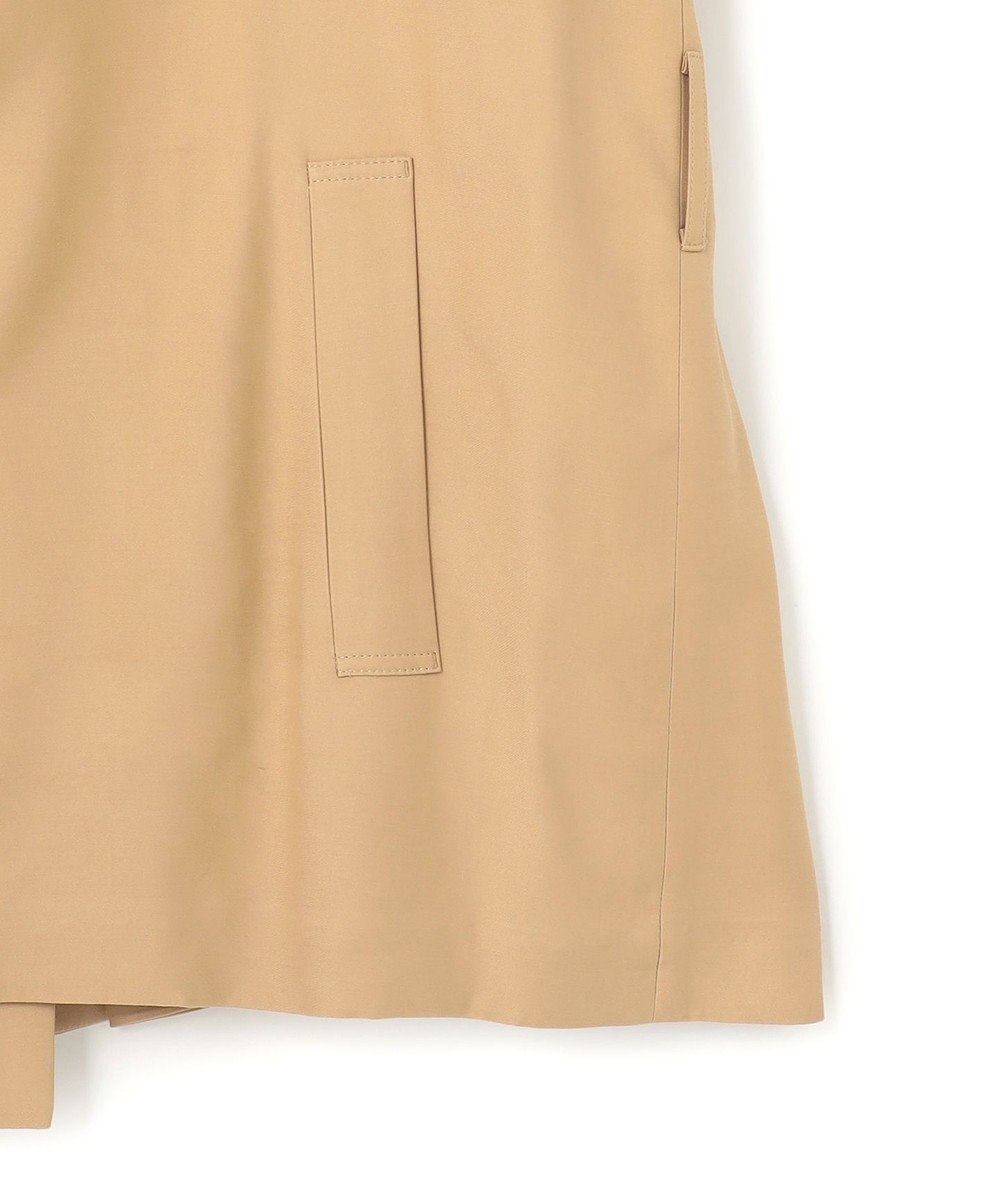 BEIGE， VESZELYITE / ラップショートトレンチコート 