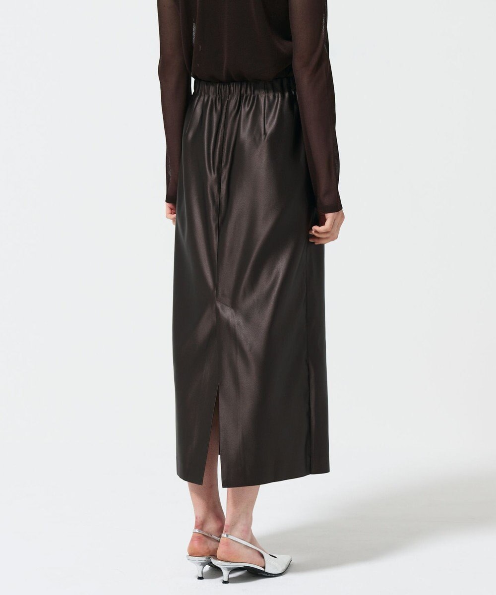 GRACE CONTINENTAL コーティングラップスカート 