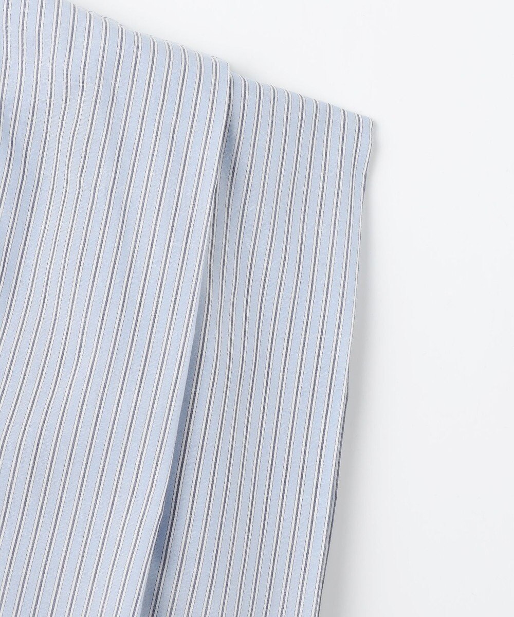 #Newans 【金子綾さんインスタライブご紹介アイテム】マルチストライプノースリーブシャツ 