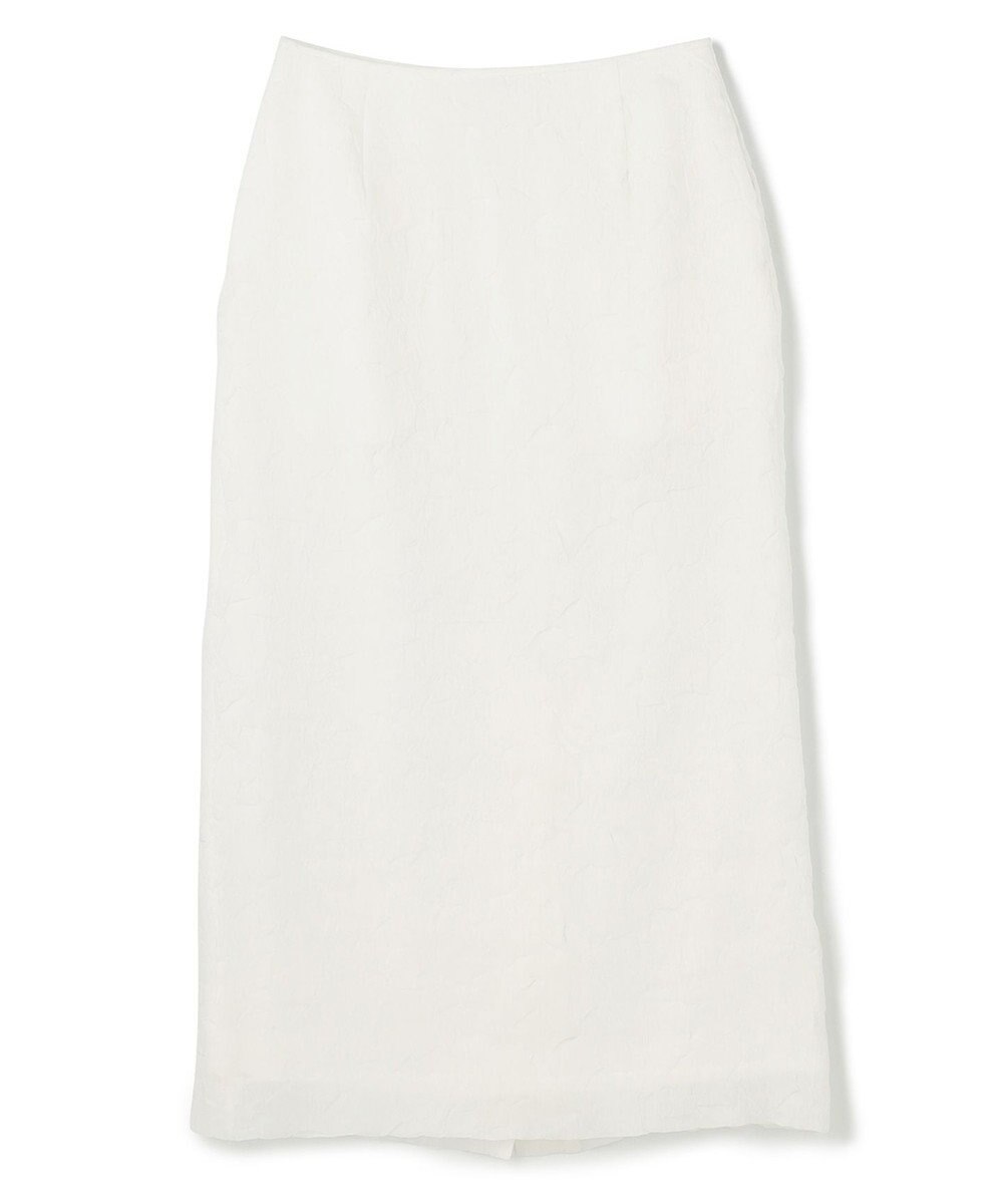 NAVE 【Nave・洗える/シアー素材】クラッシュオーガンジー スカート 