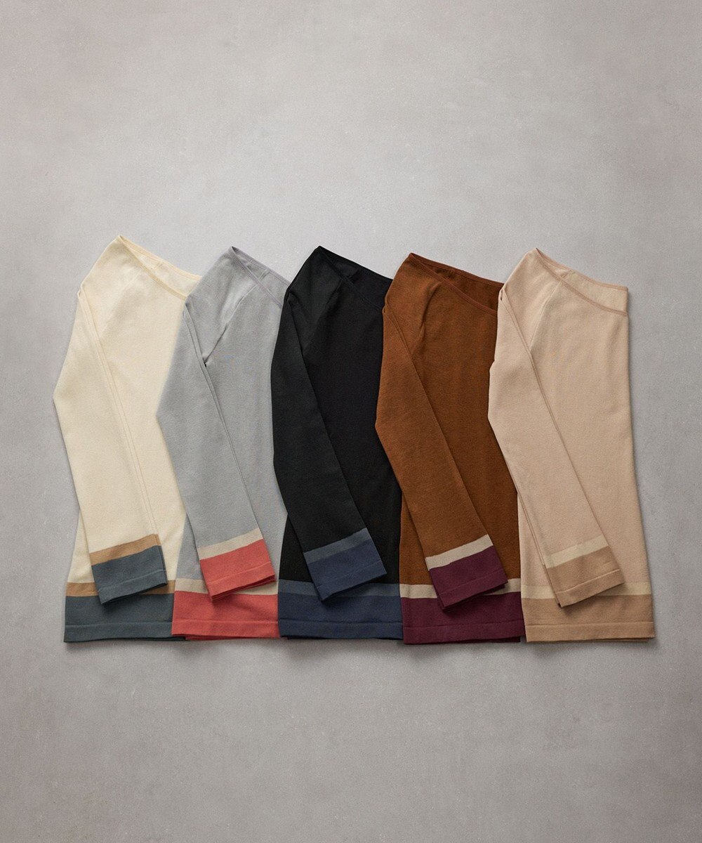 WACOAL あったかインナー よく伸びる生地 袖丈調節可能(7分袖~9分袖) 保温性(身生地) 9分袖 長袖 【360°ラクストレッチ】 レディース CLD371 /ワコール 