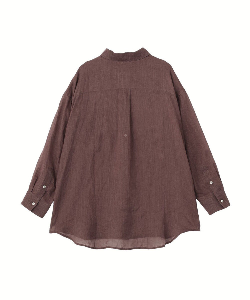 YECCA VECCA 3wayシアーリネンシャツ 