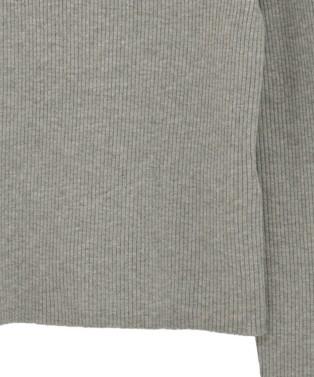 Green Parks チクチクしないリブタートルニットプルオーバー 