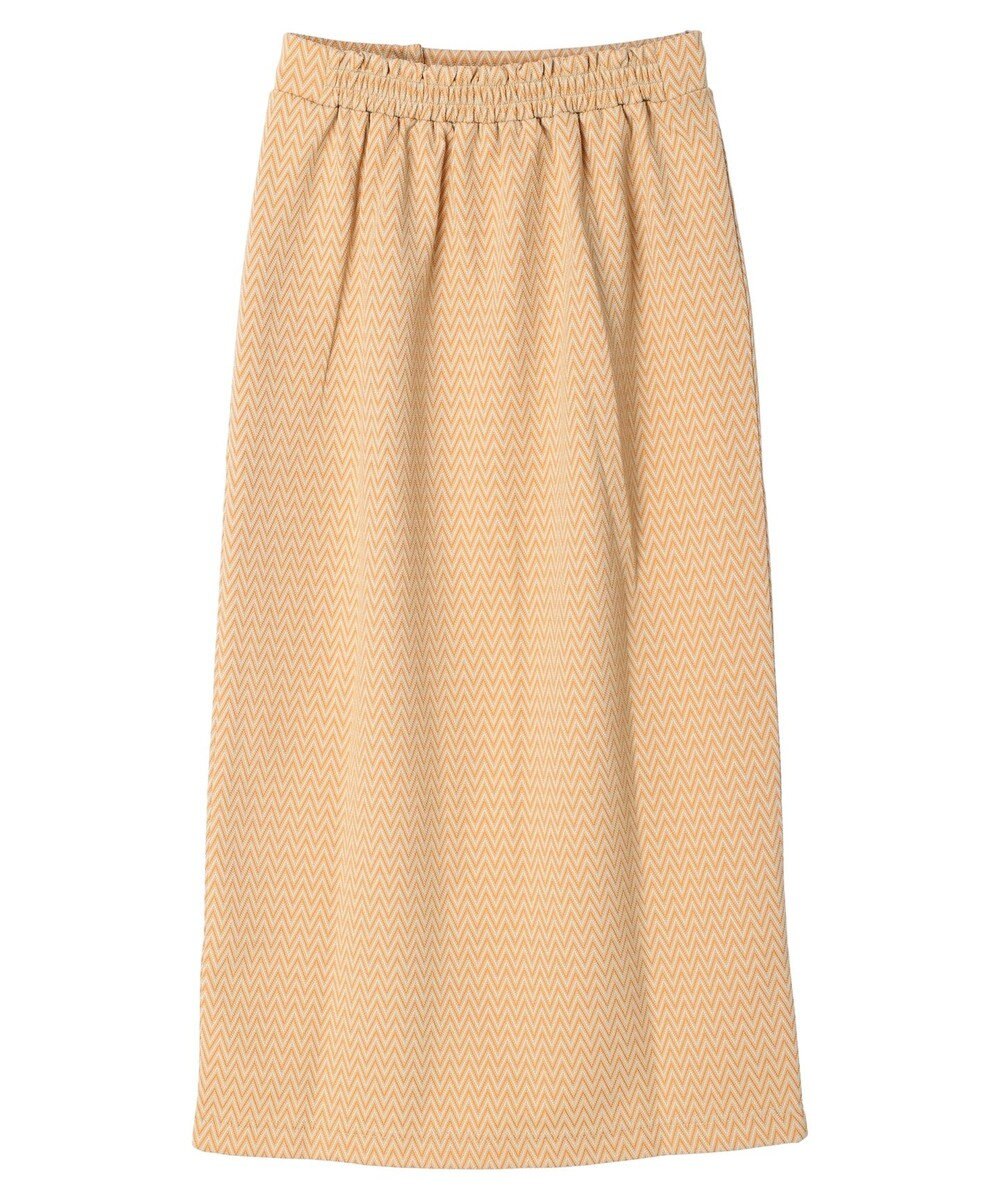 earth music&ecology シェブロン柄タイトスカート 