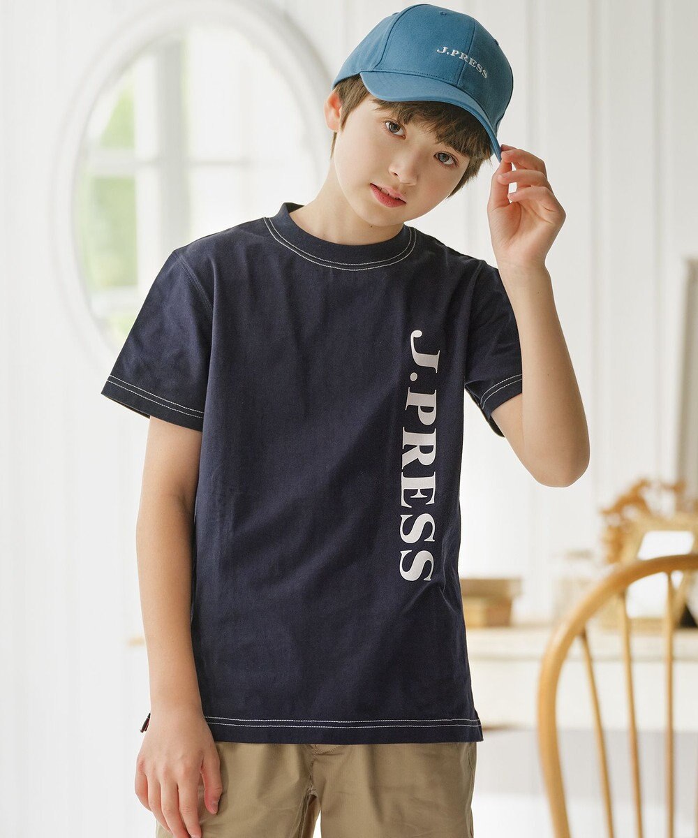 110-130cm】ブランドロゴ 半袖Tシャツ / J.PRESS KIDS | ファッション