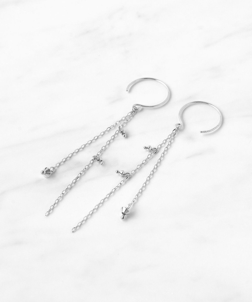 TOCCA 【WEB限定】SEEDS PIERCED EARRINGS K10ホワイトゴールドピアス 