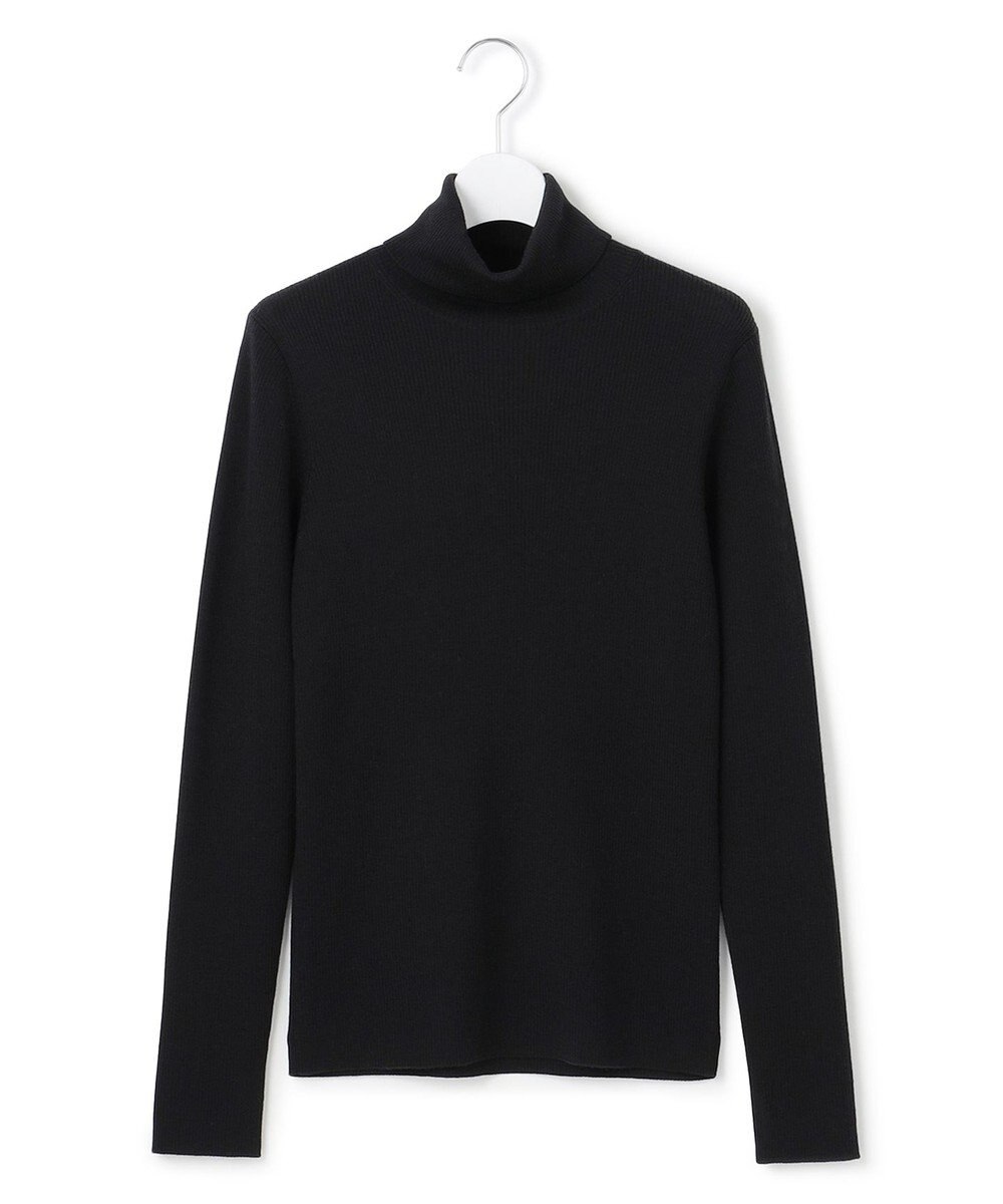 23区 S 【滝沢眞規子さん着用/WEB限定カラーあり】ウーステッドウール リブタートル ニット 