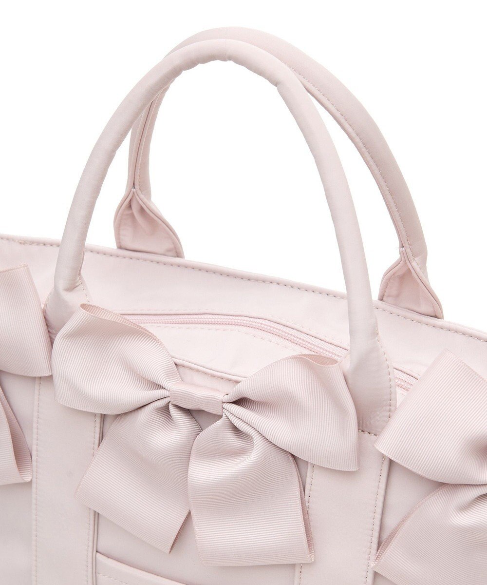 Maison de FLEUR ボリュームリボン2Wayトートバッグ 