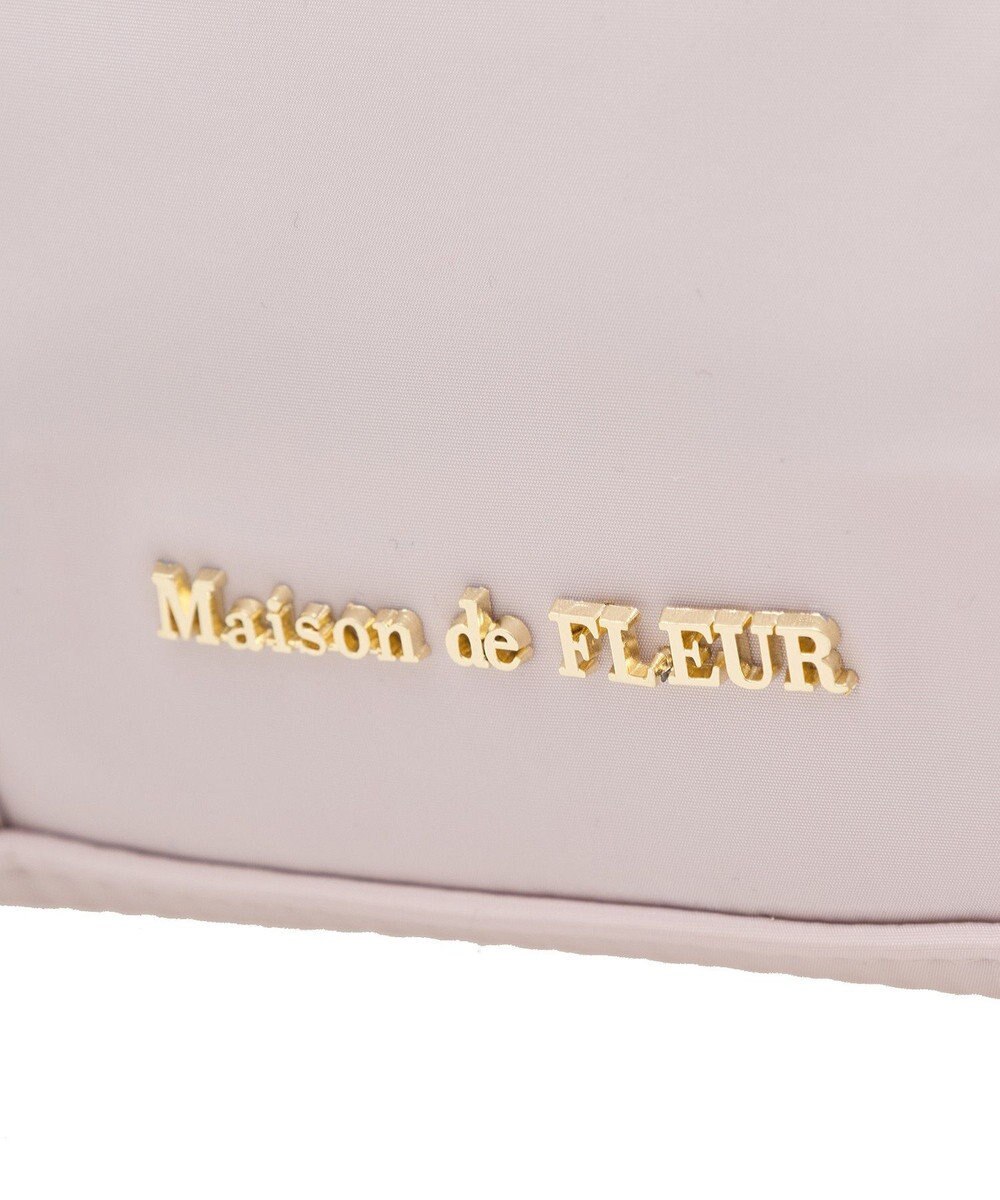 Maison de FLEUR ボリュームリボン2Wayトートバッグ 