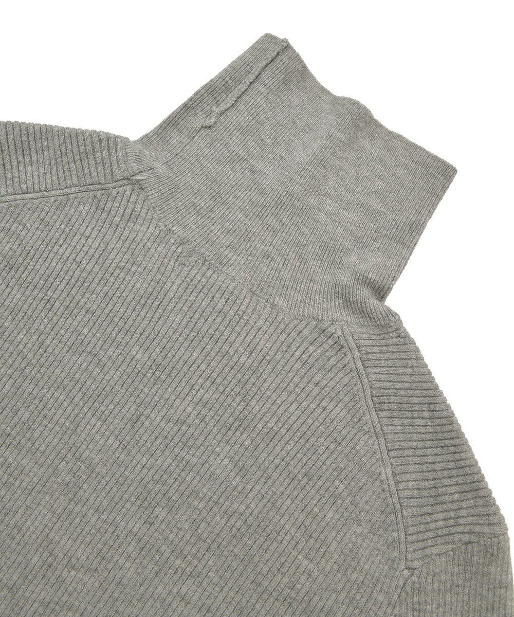 Green Parks チクチクしないリブタートルニットプルオーバー 