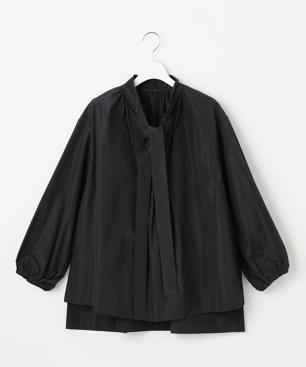 23区 【R(アール)】ポリエステルシルクタフタ ボウタイ ブラウス 