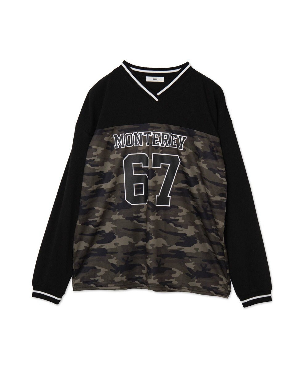 WEGO ナンバリングキリカエプルオーバー 