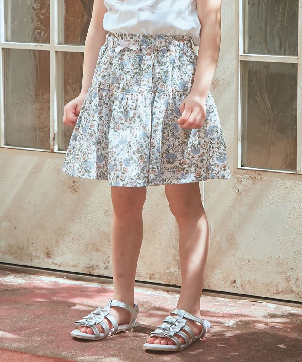 ANY KIDS 総柄スカパン 