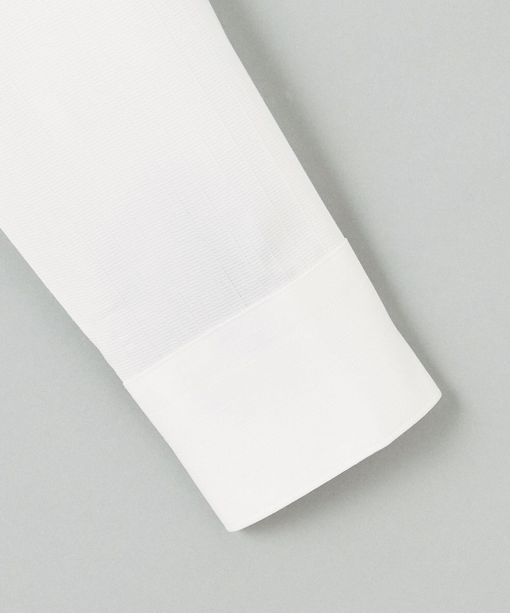 GOTAIRIKU 春夏向け【形態安定】SUMMERPREMIUMPLEATS_スナップダウンカラー _織柄_ 長袖ドレスシャツ(26年モデル) 