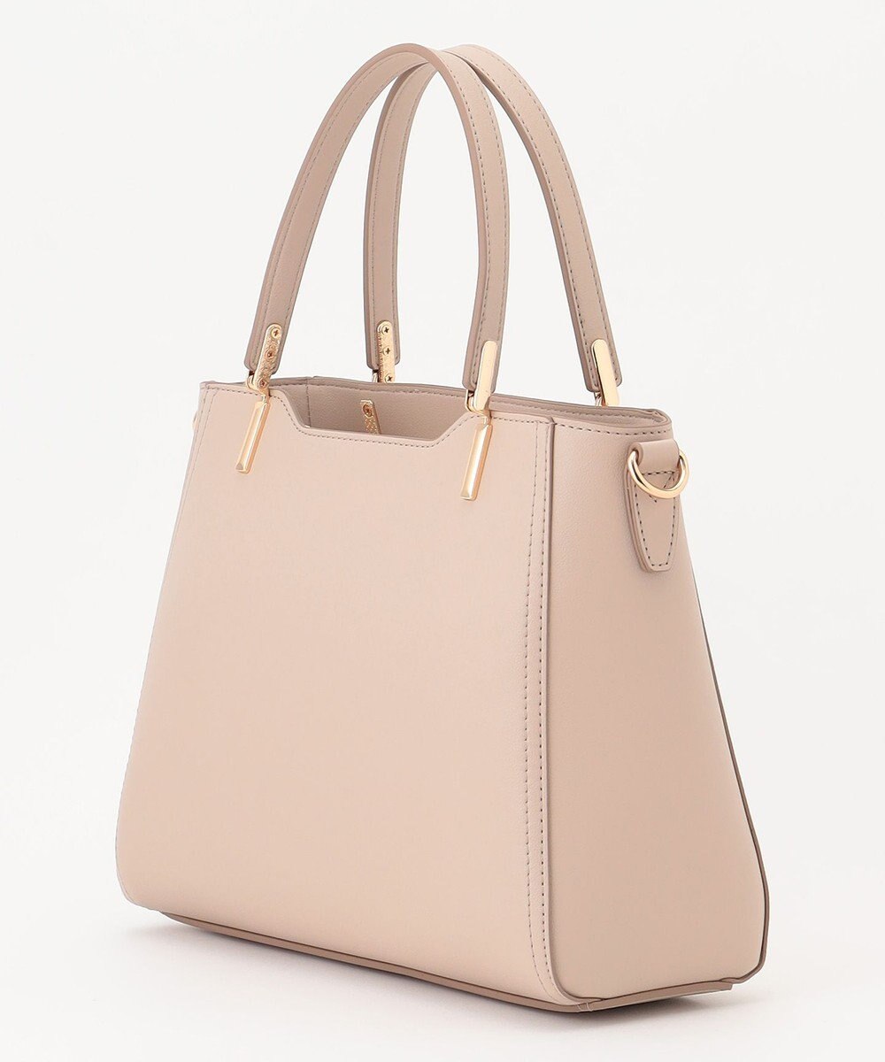 ANY SIS 【2WAY】スクエアミディトート バッグ 