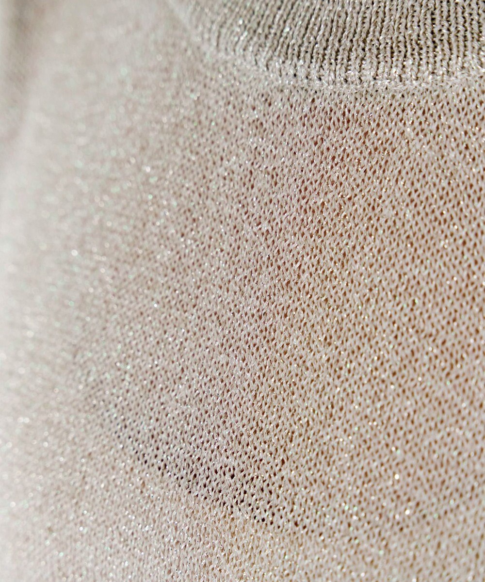 Tiaclasse 【洗える】ラメニットトップス 