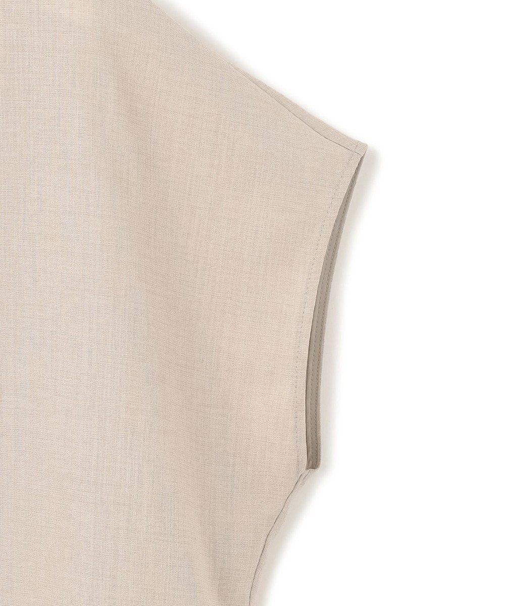 23区 【洗える】トリアセスラブストレッチ フレンチスリーブ ブラウス 